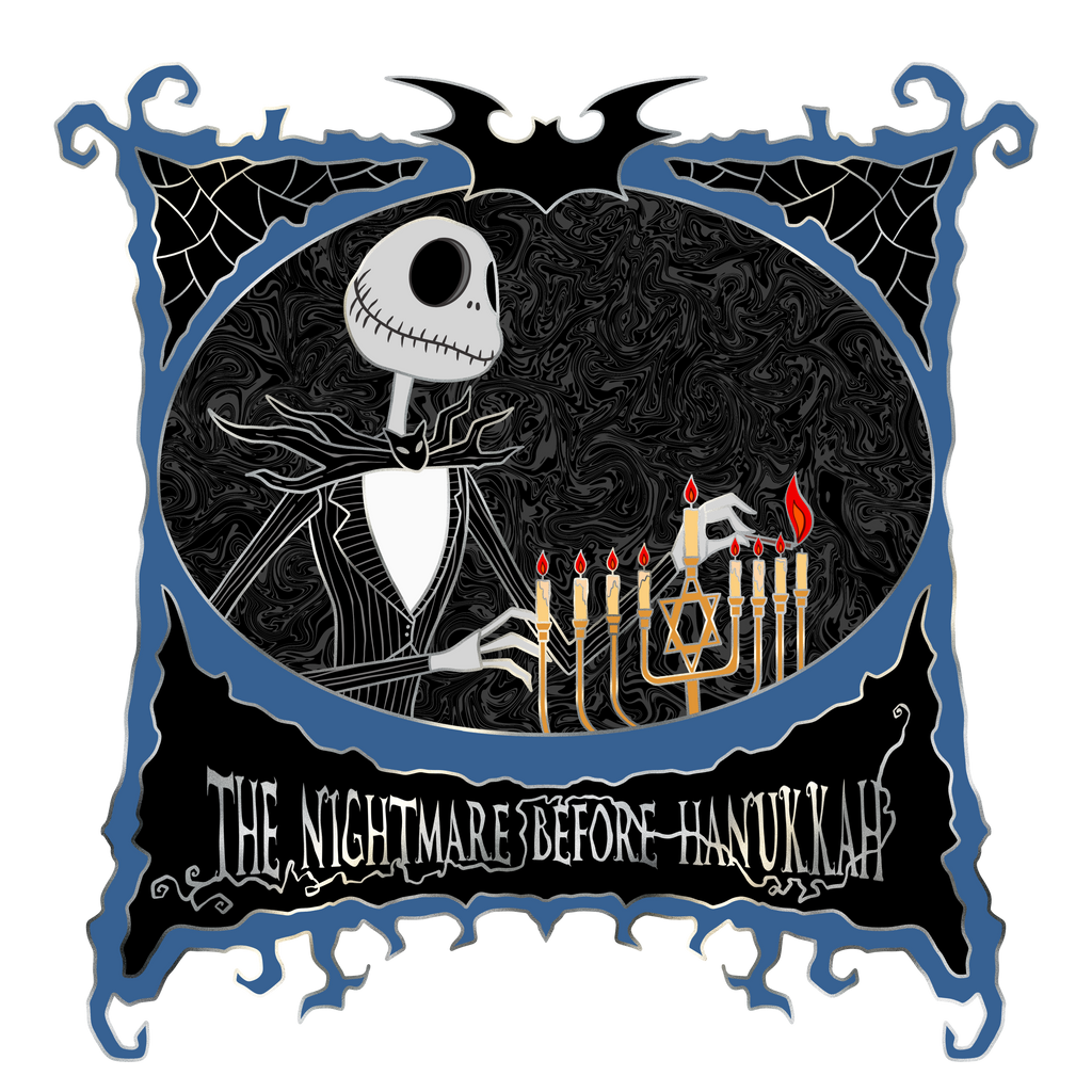 Nightmare Before Hanukkah - Mini Jumbo LE 40 Fantasy Pin