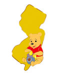 Winnie the Pooh - NJ State Series - Limited Release Fantasy Pin