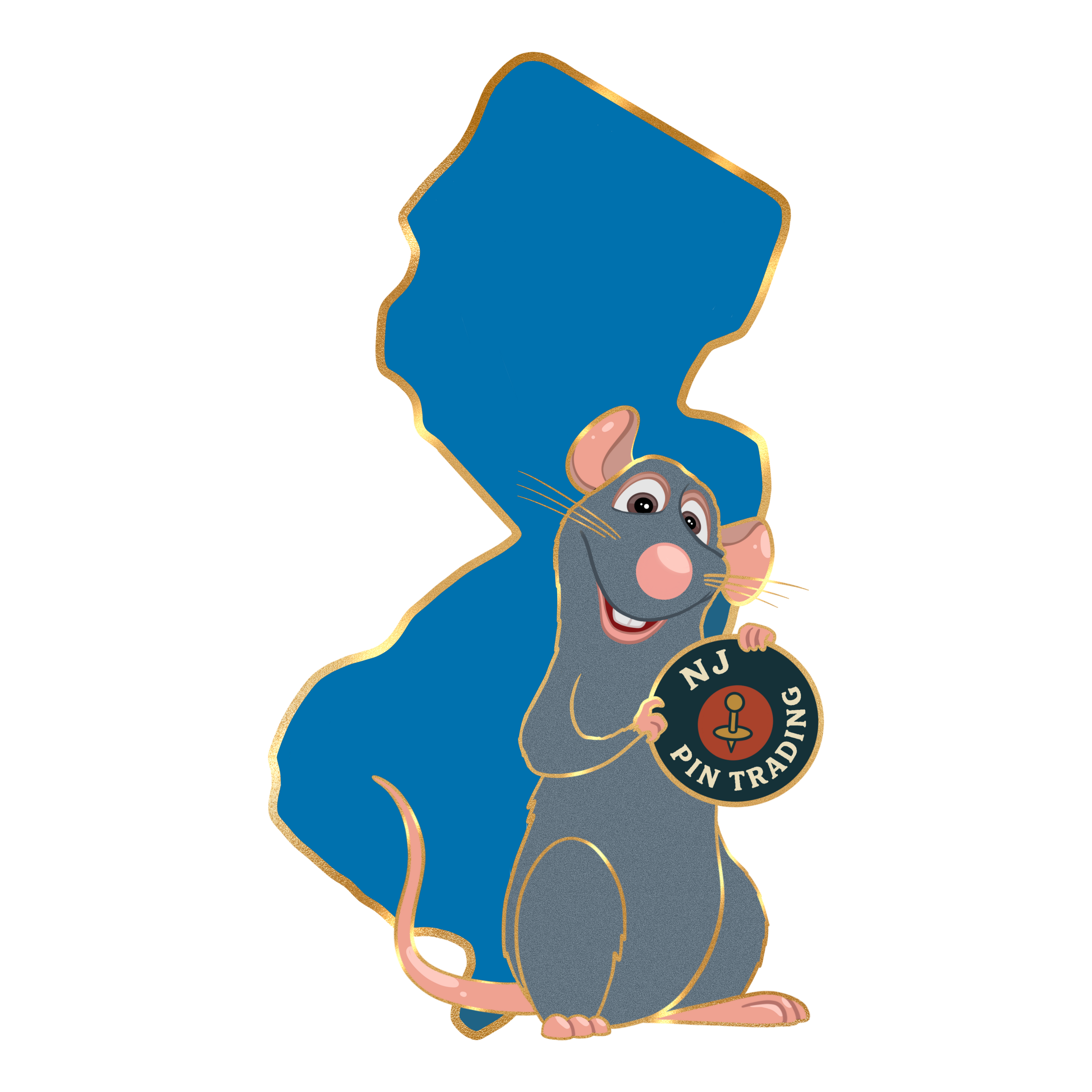 Remy - NJ State Series - LE 70 Fantasy Pin
