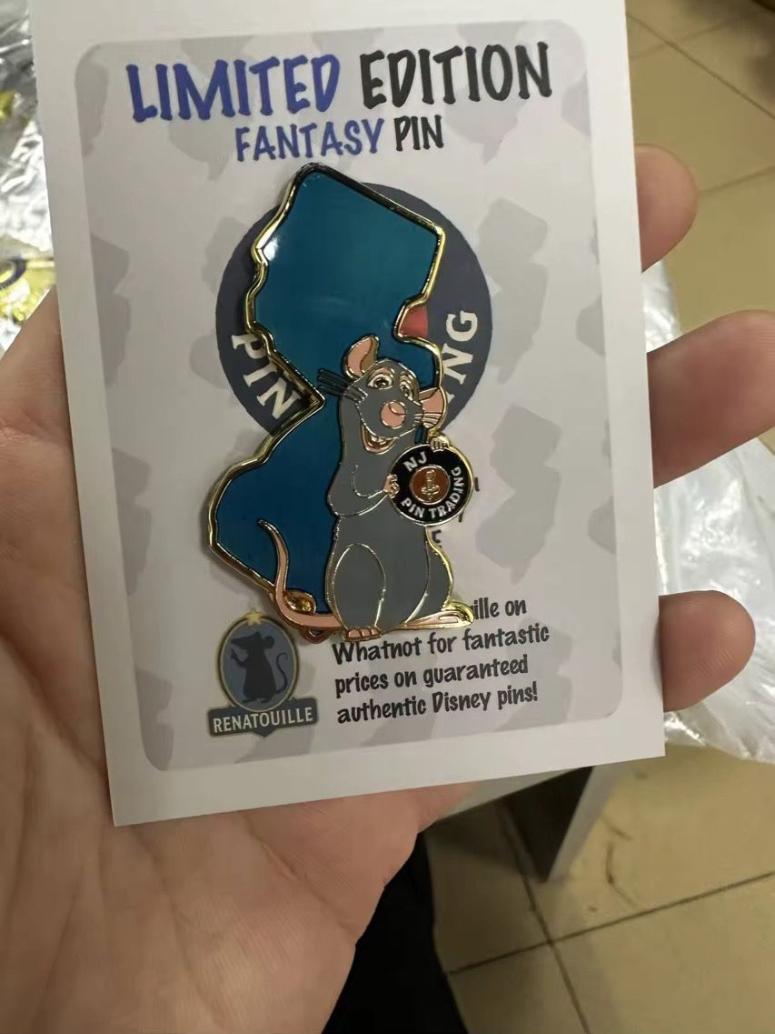 Remy - NJ State Series - LE 70 Fantasy Pin