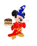 Sorcerer Mickey - Baked Pin Traders Delight - LE 70 Fantasy Pin