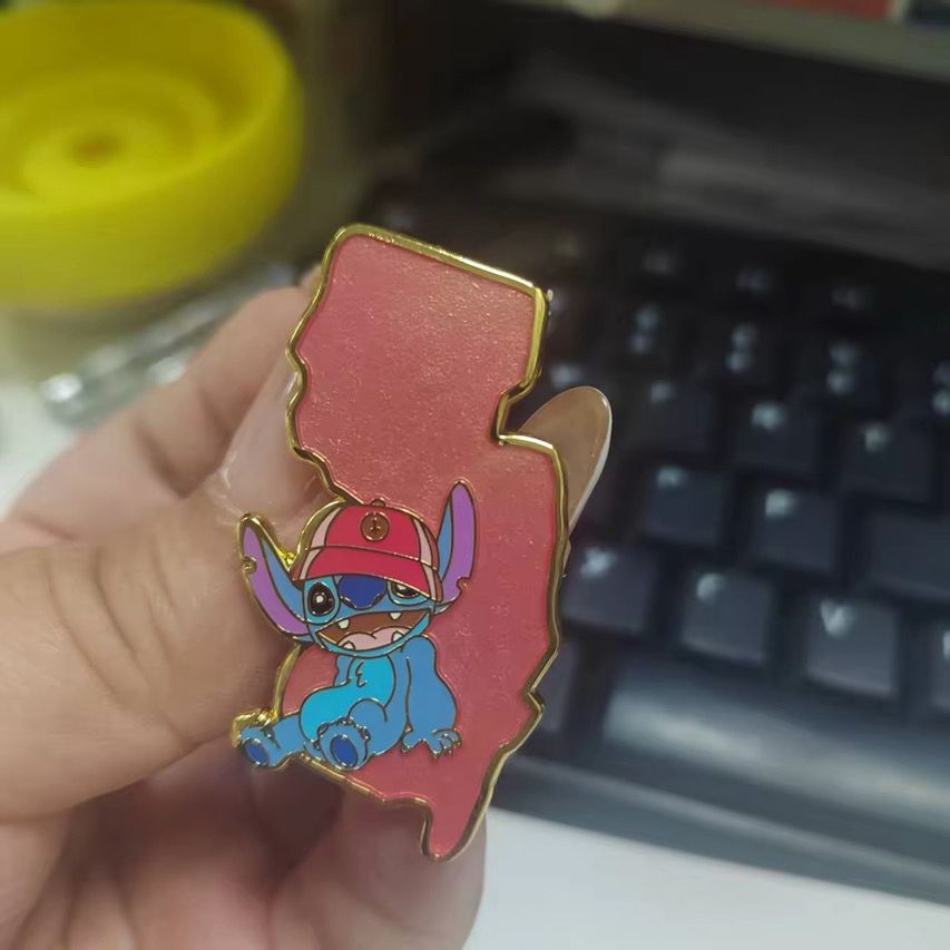 Stitch - NJ State Series - Limited Release Fantasy Pin